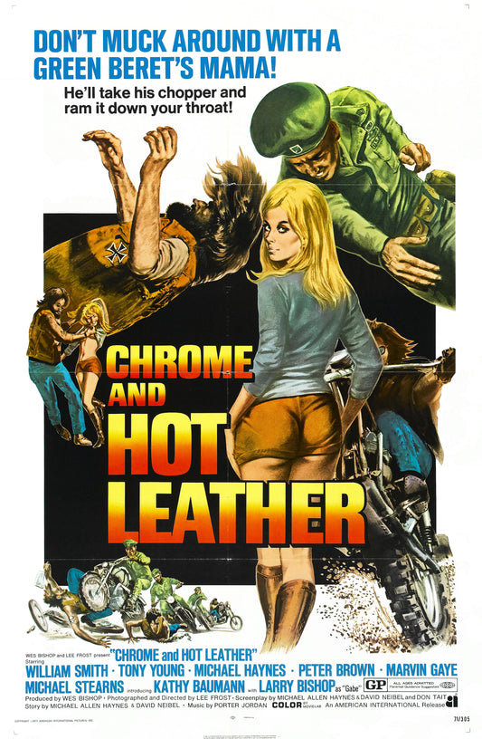 Chrome And Hot Leather 01 Movie Magnet