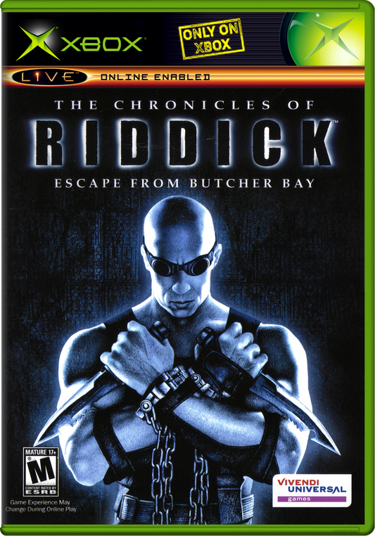Chronicles Of Riddick, The Escape From Butcher Bay Xbox Print Poster