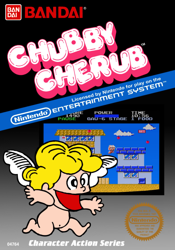 Chubby Cherub (Usa) Nes Print Poster