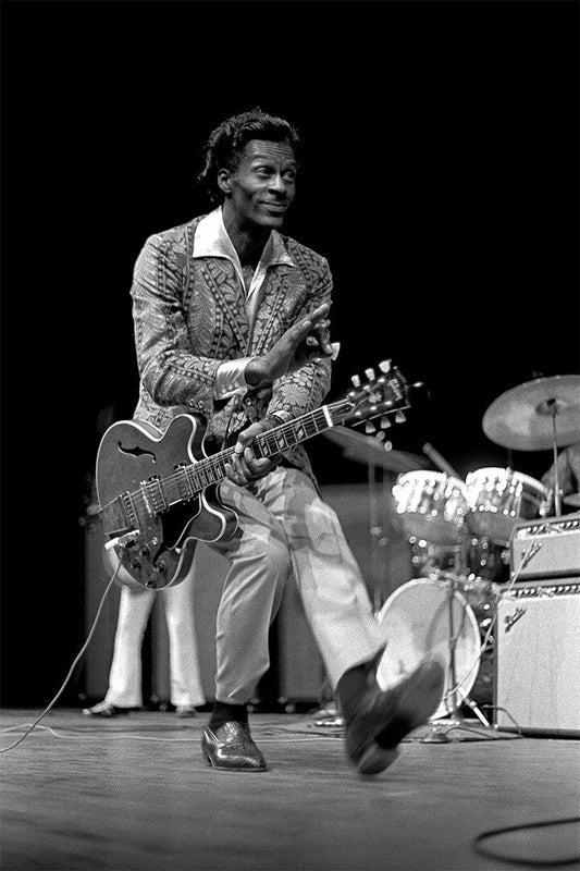 Chuck Berry Performing For Omnibus Revival Segment Jigsaw Puzzle