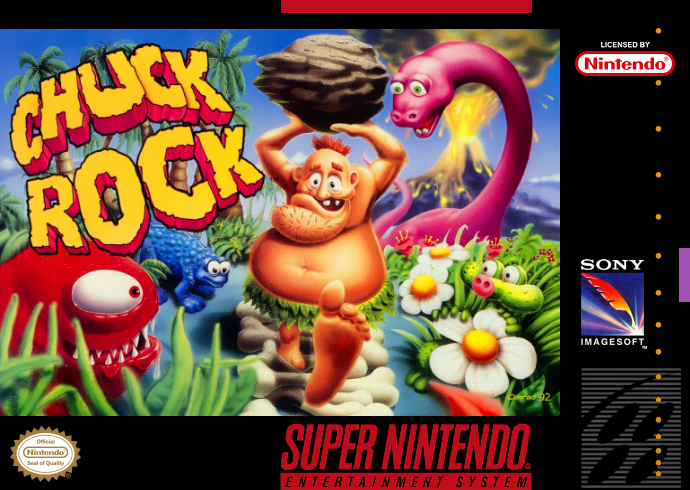 Chuck Rock (Usa) Snes Keychain