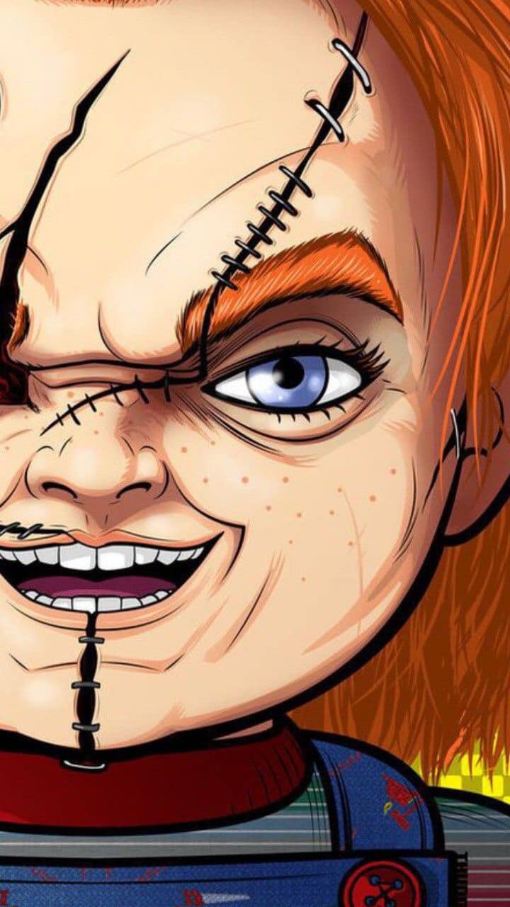 Chucky Character Artwork Jigsaw Puzzle