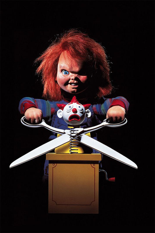 Chucky Childs Play 2 Horror Movie Print Jigsaw Puzzle