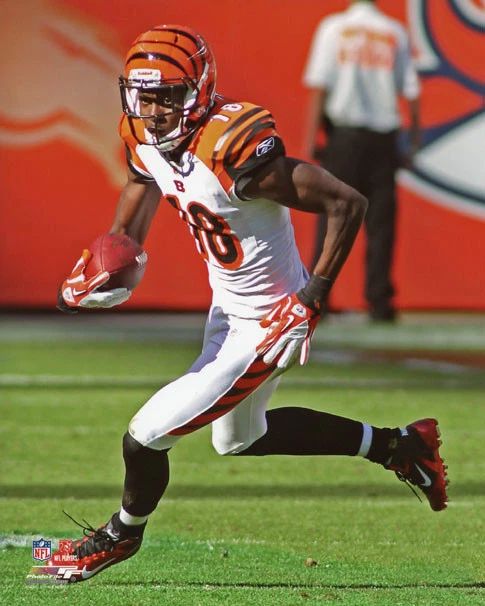 Cincinnati Bengals Aj Green Glossy Keychain Nfl Football Keychain