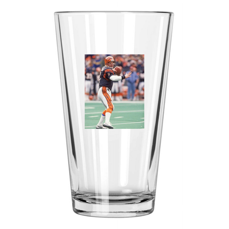 Cincinnati Bengals Boomer Esiason Photo Nfl Football 2 Pint Beer Drinking Glass