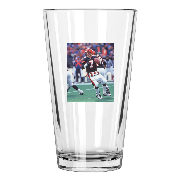 Cincinnati Bengals Boomer Esiason Photo Nfl Football 3 Pint Beer Drinking Glass