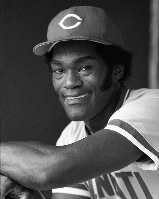 Cincinnati Reds George Foster Glossy Keychain Keychain Baseball Print