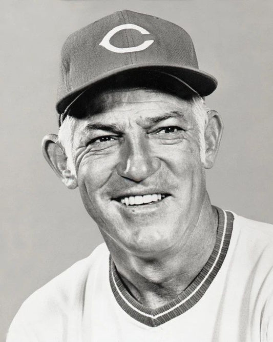 Cincinnati Reds Manager Sparky Anderson Glossy Photo Baseball Print
