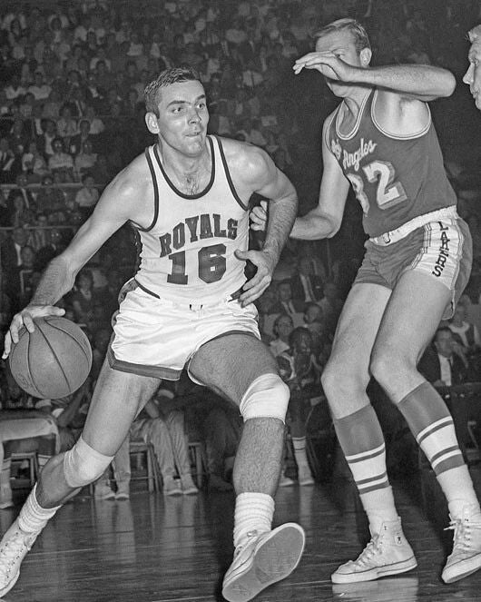 Cincinnati Royals Jerry Lucas Glossy Photo Basketball Print Poster Hof 80