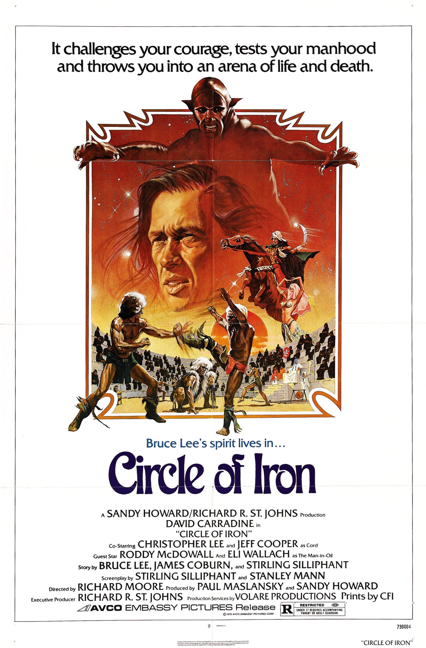 Circle Of Iron 01 Movie Keychain