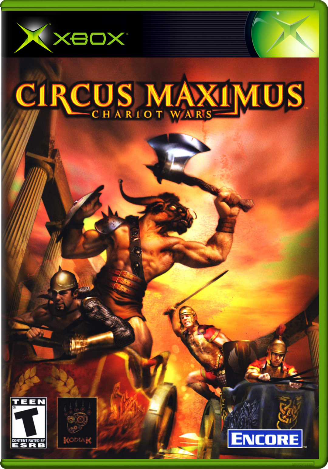 Circus Maximus Chariot Wars Xbox Keychain