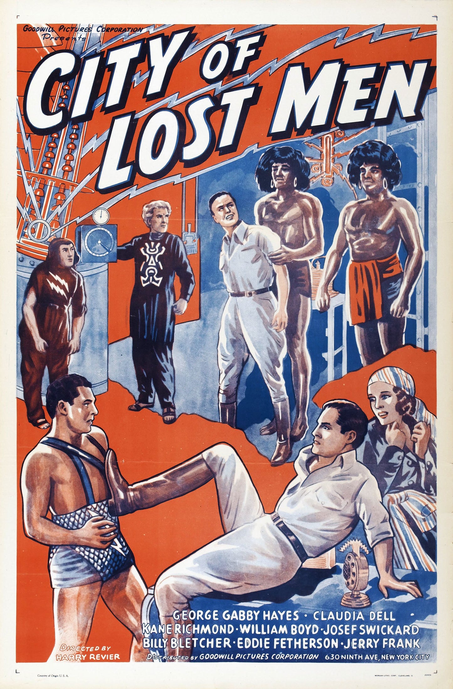 City Of Lost Men 01 Movie Magnet
