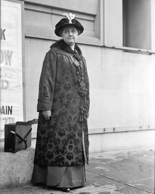 Civil Rights Activist Jane Addams Glossy Photo Womens Rights Print Poster