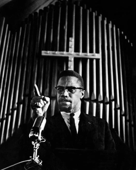 Civil Rights Activist Malcolm X Glossy Keychain Print Minister Keychain 3