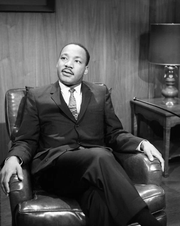 Civil Rights Activist Martin Luther King Jr Glossy Keychain Keychain 2