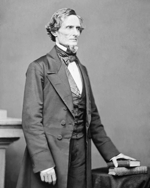 Civil War Confederate President Jefferson Davis Glossy Magnet Magnet
