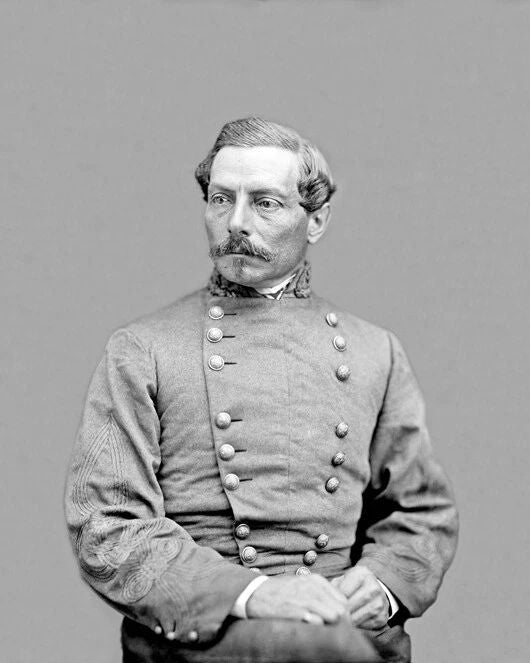 Civil War General P.G.T 2. Beauregard Photo Confederate Army Print Poster