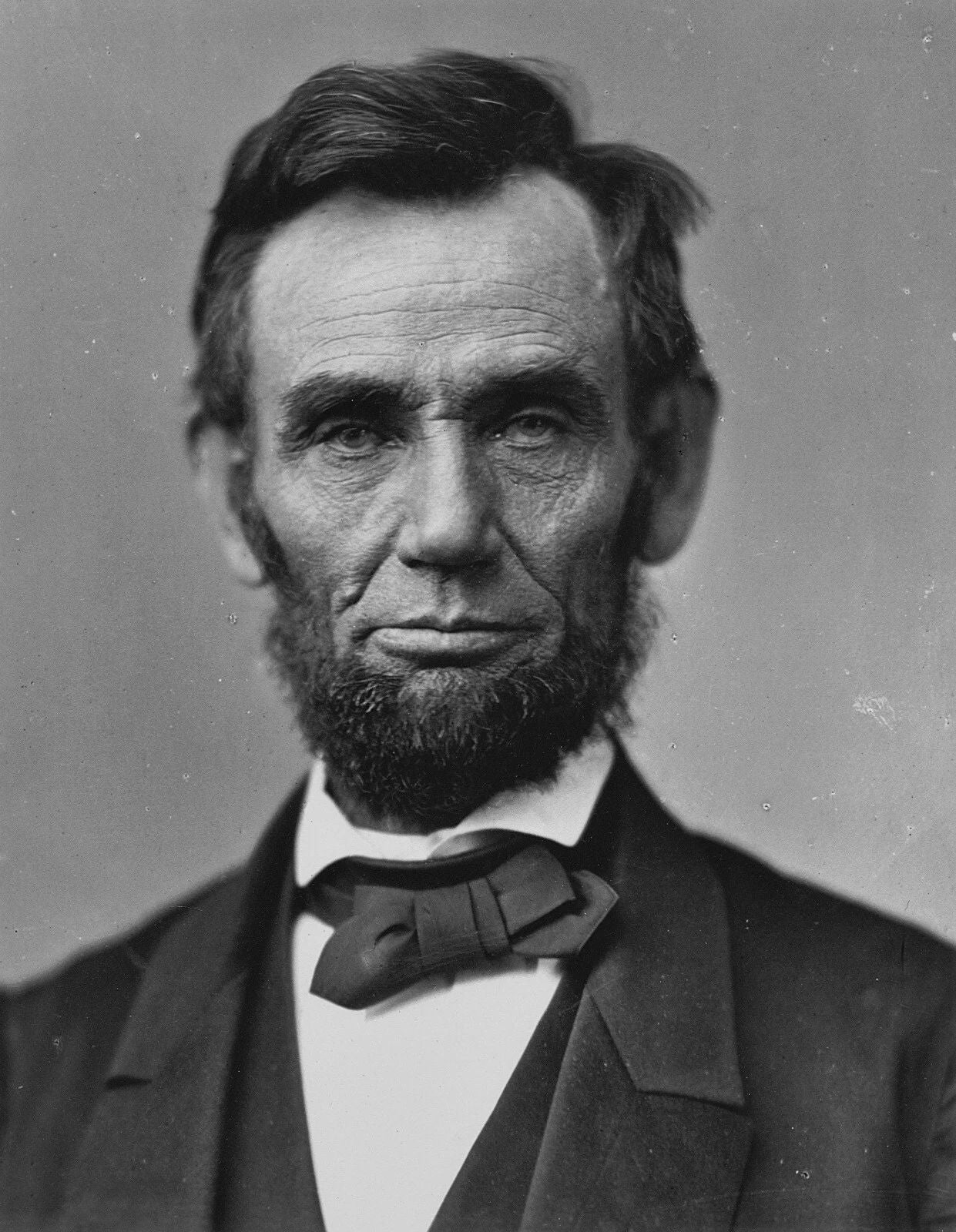 Civil War President Abraham Lincoln Portrait Picture Keychain Print