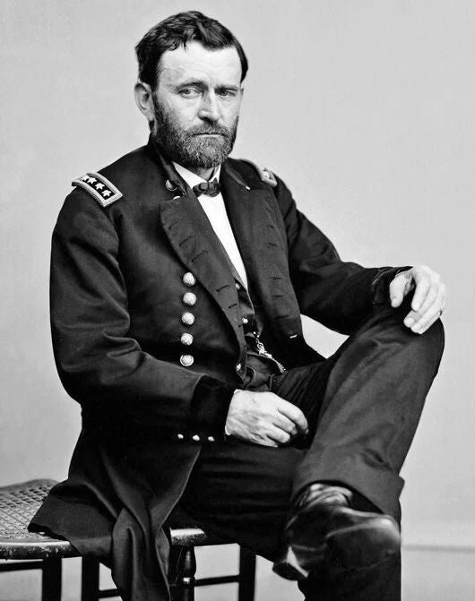Civil War Union General Ulysses S Grant Glossy Magnet Vintage Print Portrait