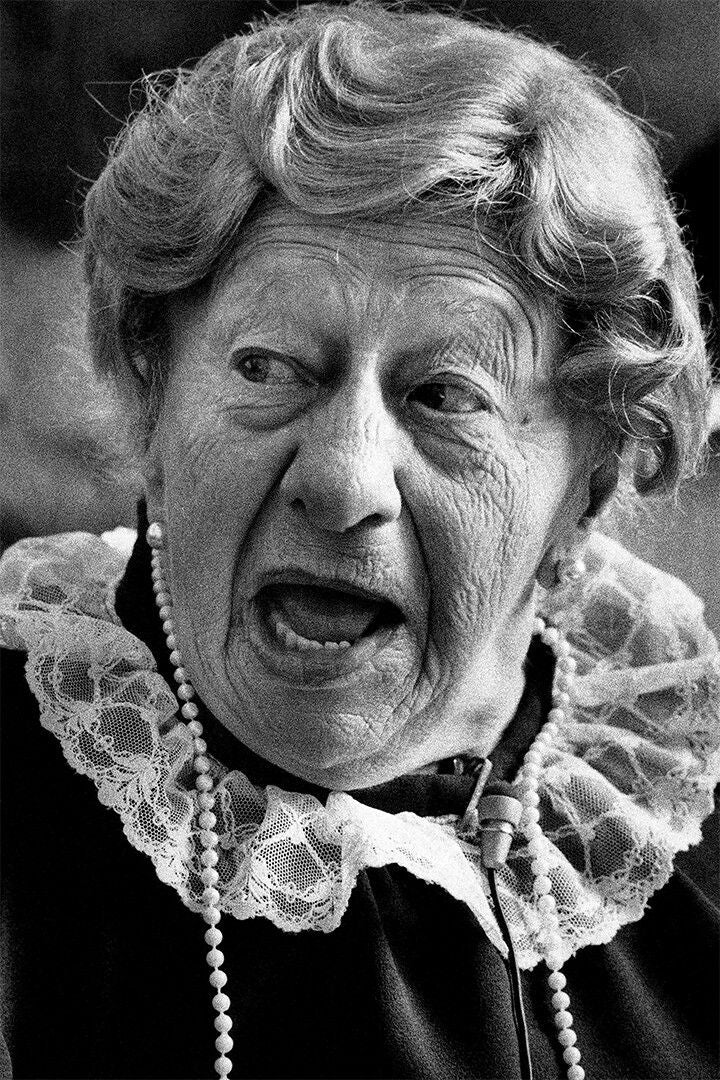 Clara Peller Manicurist Actor Print Jigsaw Puzzle