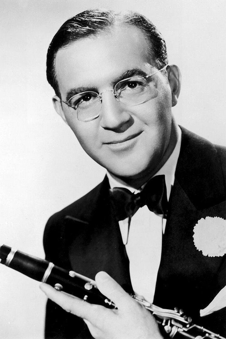 Clarinetist Benny Goodman And Band In Concert Print Keychain