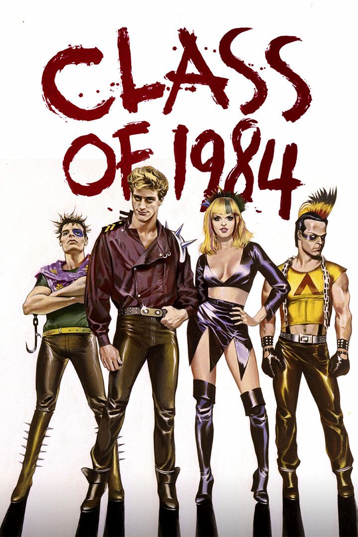 Class Of 1984 Action Movie Print Painting Jigsaw Puzzle