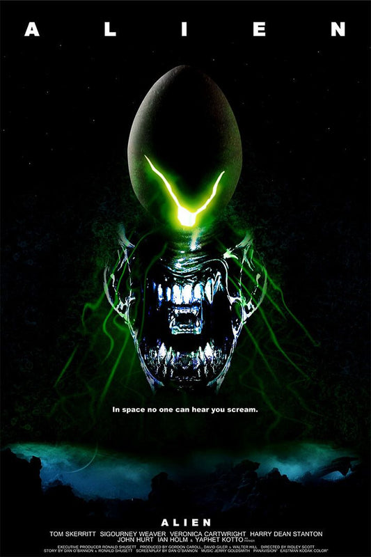 Classic Alien Movie Science Fiction Adventure Jigsaw Puzzle