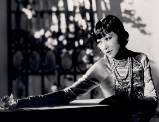 Classic Asian American Actress Anna May Wong Picture Magnet Print