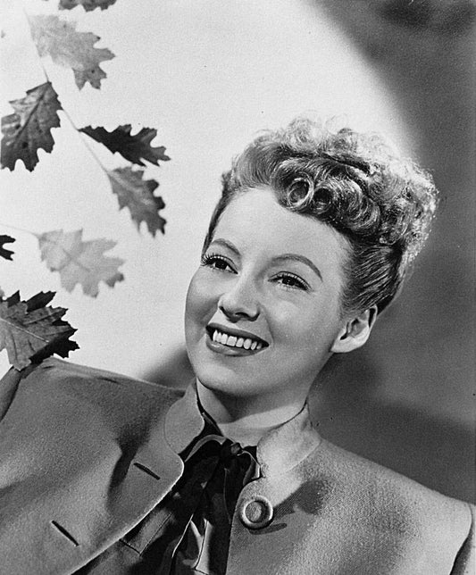 Classic Hollywood Actress Evelyn Keyes Retro Vintage Picture Keychain