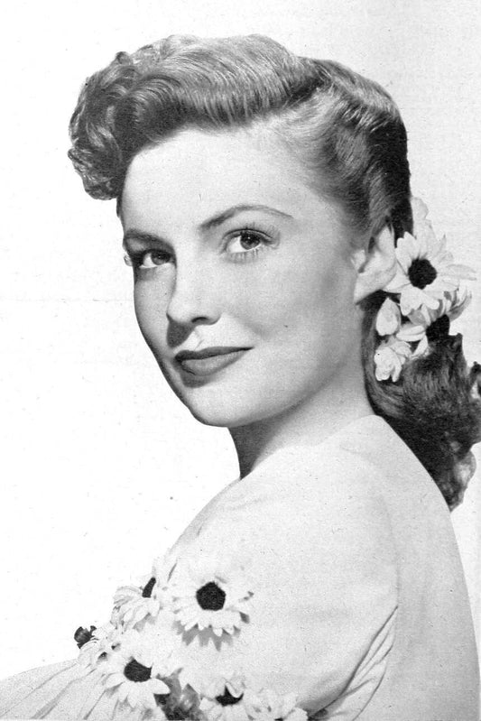 Classic Hollywood Actress Joan Leslie Portrait Picture Magnet Print