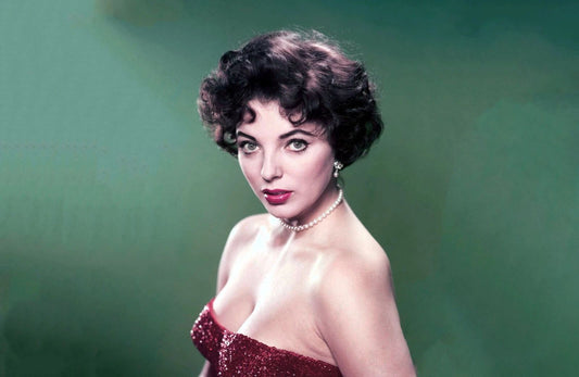 Classic Hollywood Actress Joan Collins Publicity Picture Keychain Print