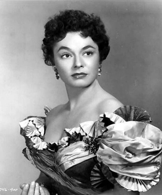 Classic Hollywood Actress Ruth Roman Classic Retro Picture Keychain
