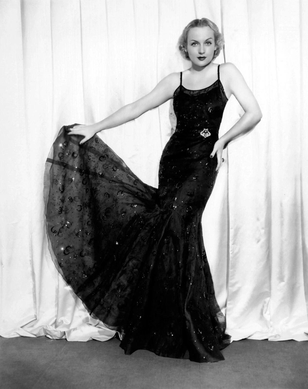 Classic Hollywood Era Actress Carole Lombard Magnet Picture Print