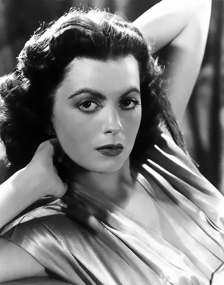 Classic Hollywood Movie Star Faith Domergue Retro Vintage Picture Photo