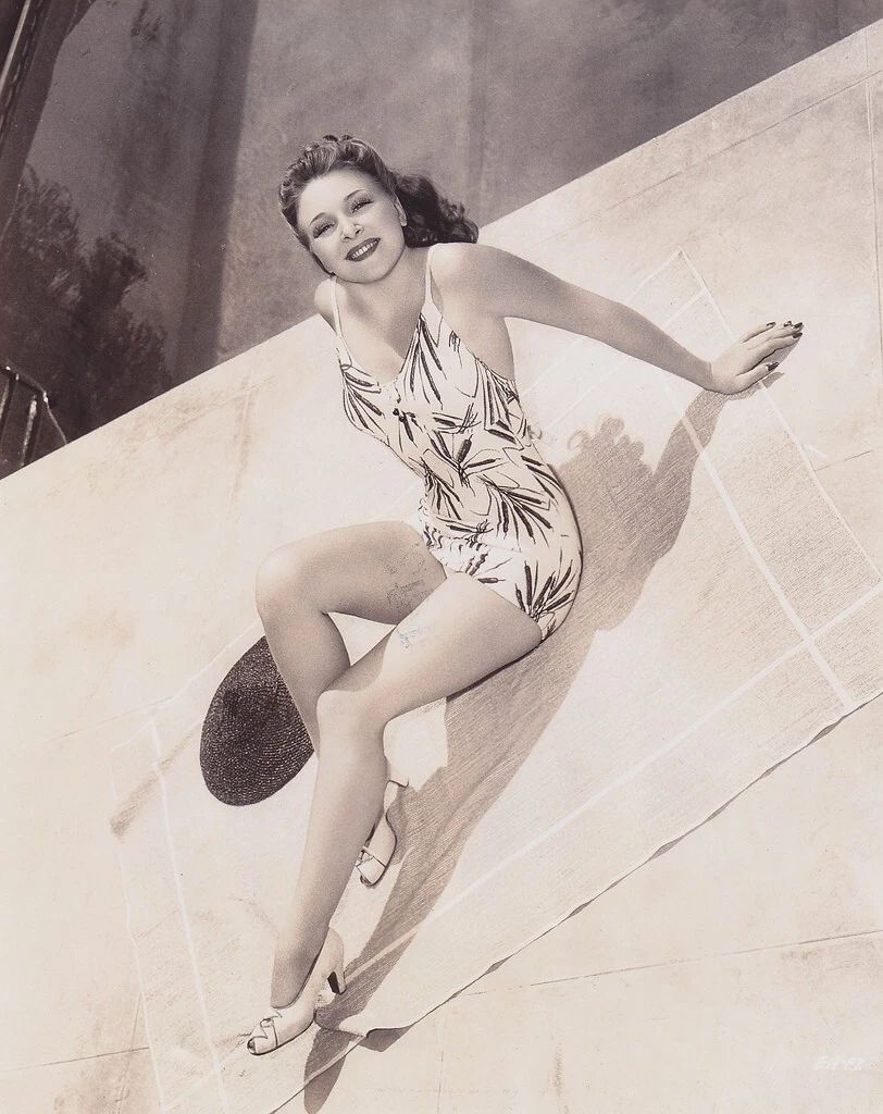 Classic Horror Film 1940S Actress Evelyn Ankers Vintage Picture Photo