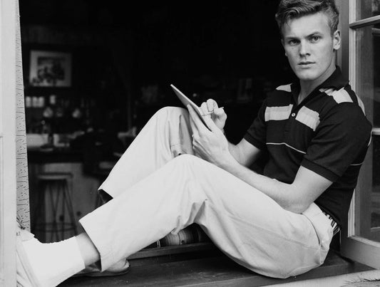 Classic Movie Actor Tab Hunter Publicity Picture Magnet Print