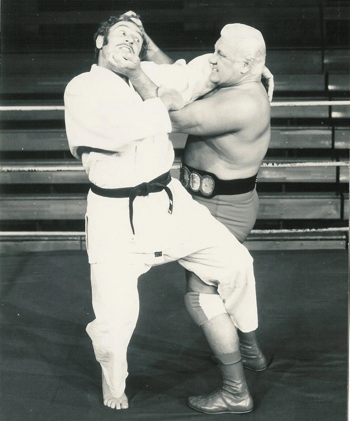 Classic Picture Of Stuntman Judo Gene Lebell Pro Wrestling Magnet Print