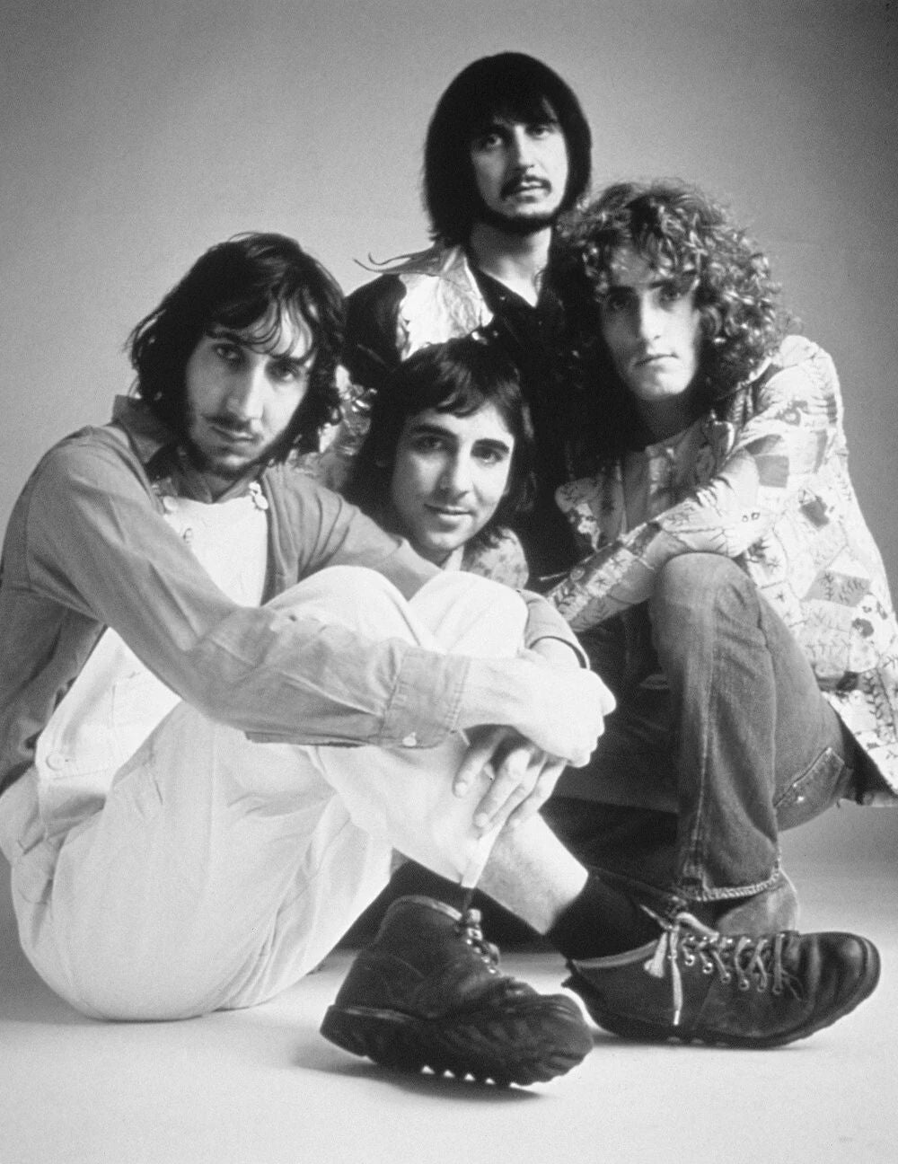 Classic Rock Band The Who Townsend Daltrey Moon Enwistle Picture Magnet