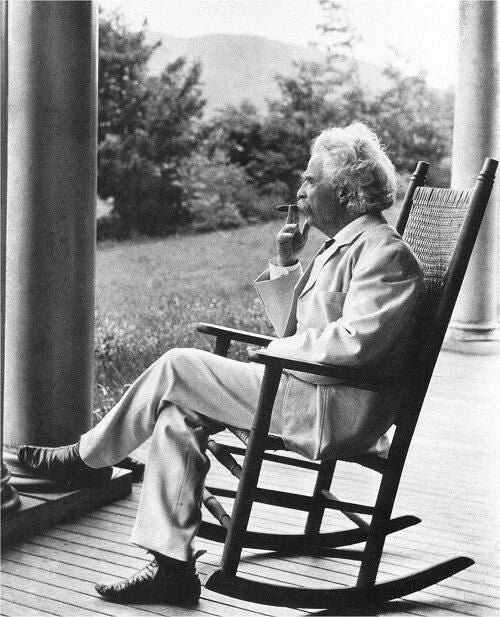 Classic Writer Author Mark Twain Samuel Clemens Picture Poster Photo Print