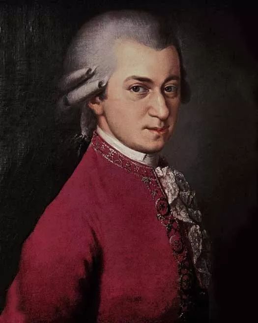 Classical Composer Wolfgang Amadeus Mozart Glossy Photo Painting Poster
