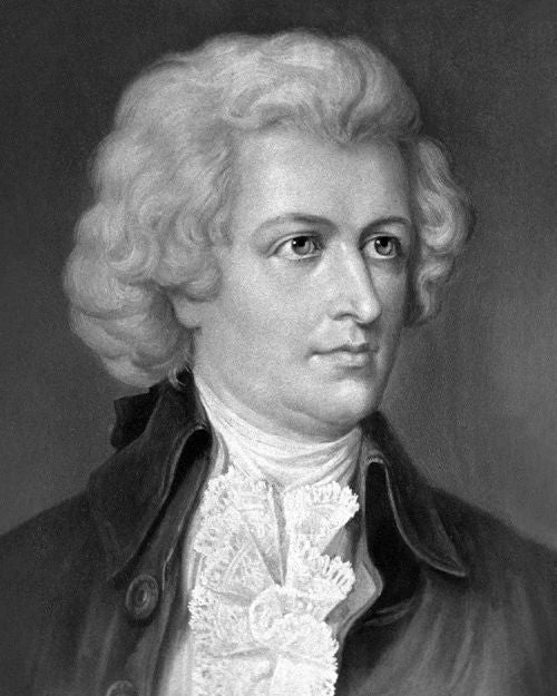 Classical Composer Wolfgang Amadeus Mozart Glossy Magnet Magnet