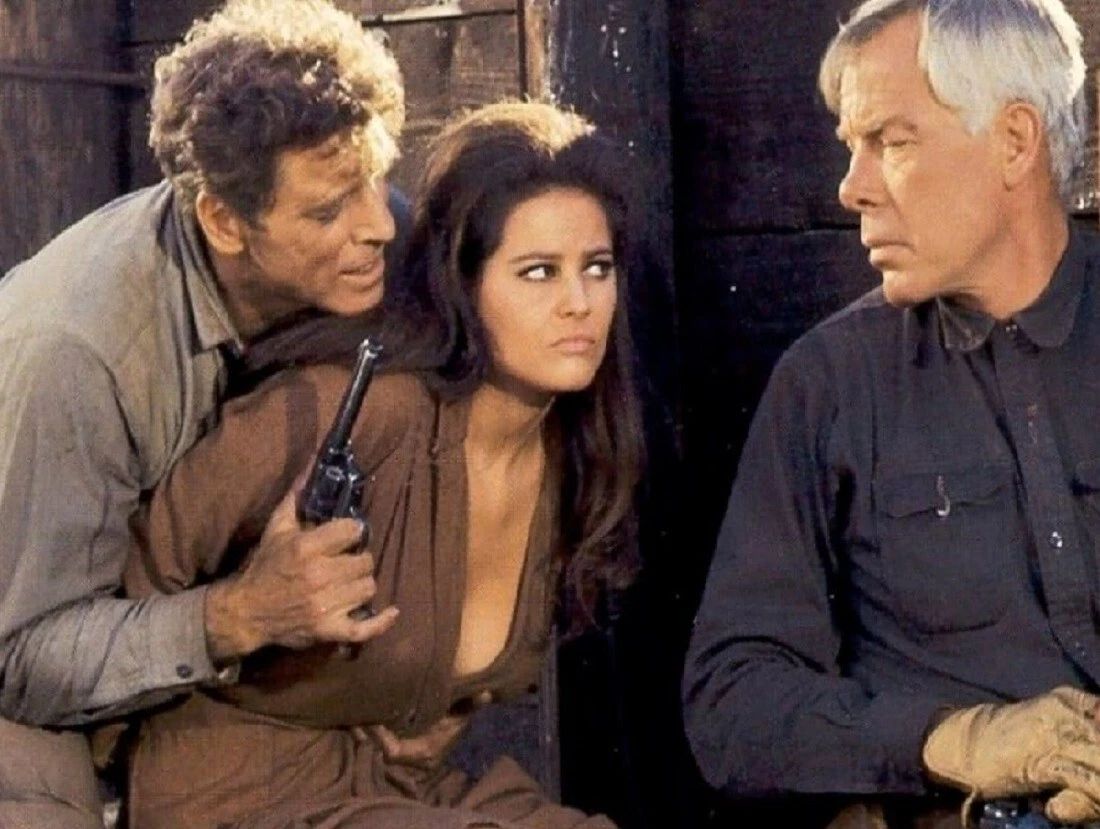 Claudia Cardinale Burt Lancaster Lee Marvin The Professionals Photo