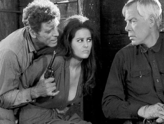 Claudia Cardinale Burt Lancaster Lee Marvin The Professionals Keychain Print