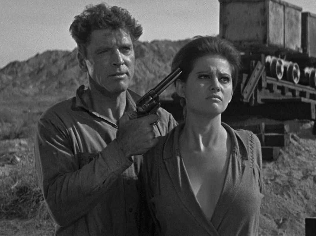 Claudia Cardinale Burt Lancaster The Professionals Picture Magnet Print 1