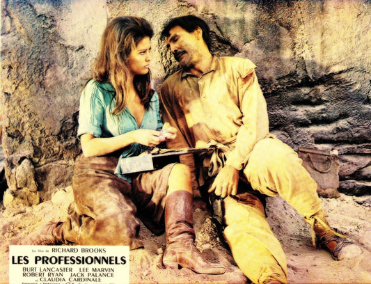 Claudia Cardinale Jack Palance The Professionals Picture Photo Print