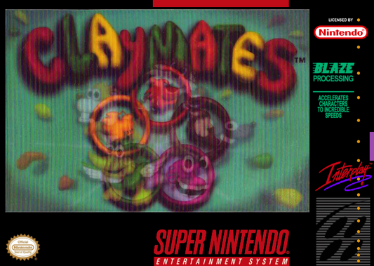 Claymates (Usa) Snes Print Poster