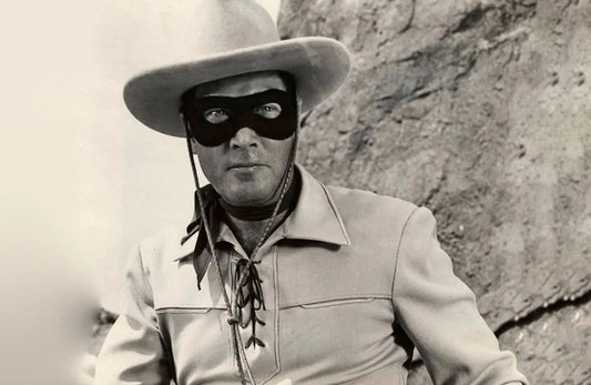 Clayton Moore In The Lone Ranger Tv Series Publicity Picture Magnet 11 X 17