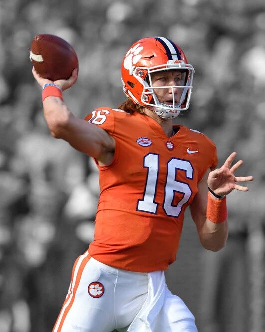 Clemson Tigers Trevor Lawrence Glossy Spotlight Magnet College Magnet
