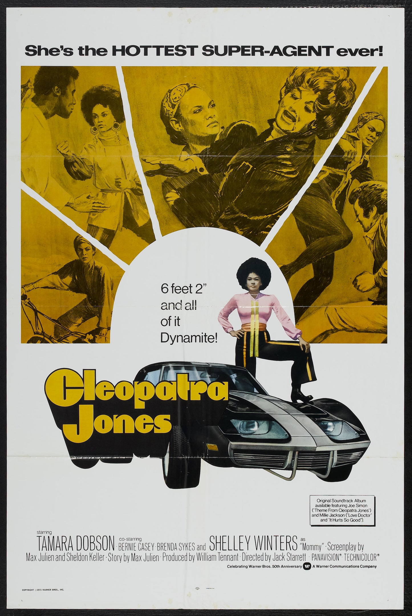 Cleopatra Jones 03 Movie Magnet