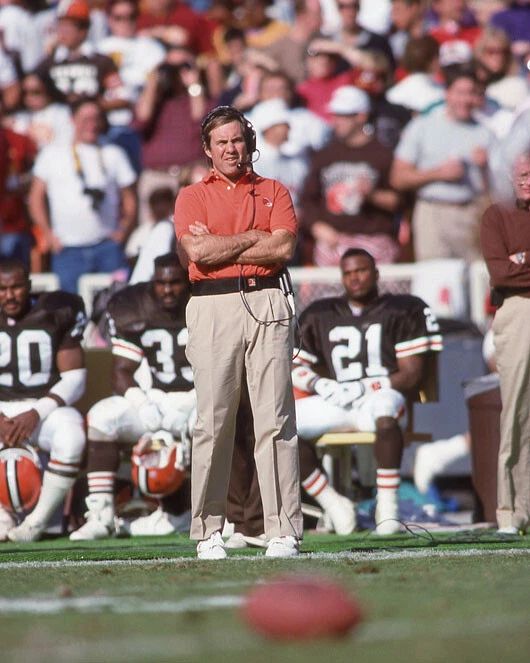 Cleveland Browns Bill Belichick Glossy Photo Nfl Football Print Poster